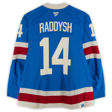 Игровая джерси Taylor Raddysh New York Rangers Fanatics Authentic #14 Blue Centennial vs. Boston Bruins on January 26, 2026 Игровая джерси Taylor Raddysh New York Rangers Fanatics Authentic #14 Blue Centennial vs. Boston Bruins on January 26, 2026