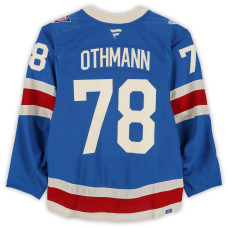 Тренировочный джерси Brennan Othmann New York Rangers Fanatics Authentic Blue Centennial vs. Carolina Hurricanes on February 5, 2026 Тренировочный джерси Brennan Othmann New York Rangers Fanatics Authentic Blue Centennial vs. Carolina Hurricanes on February 5, 2026