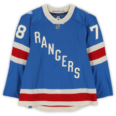 Тренировочный джерси Brennan Othmann New York Rangers Fanatics Authentic Blue Centennial vs. Carolina Hurricanes on February 5, 2026 Тренировочный джерси Brennan Othmann New York Rangers Fanatics Authentic Blue Centennial vs. Carolina Hurricanes on February 5, 2026