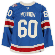 Тренировочный джерси Scott Morrow New York Rangers Fanatics Authentic Blue Centennial vs. Carolina Hurricanes on February 5, 2026 Тренировочный джерси Scott Morrow New York Rangers Fanatics Authentic Blue Centennial vs. Carolina Hurricanes on February 5, 2026