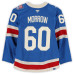 Тренировочный джерси Scott Morrow New York Rangers Fanatics Authentic Blue Centennial vs. Carolina Hurricanes on February 5, 2026