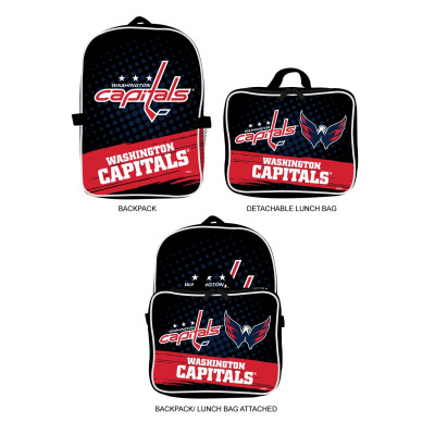 Washington Capitals MOJO Backpack & Lunch Box 2-Piece Set