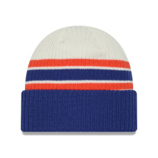 New York Islanders New Era Cream/Royal Vintage Cuffed Knit Hat New York Islanders New Era Cream/Royal Vintage Cuffed Knit Hat