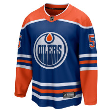 Джерси Edmonton Oilers Connor Murphy Fanatics Royal Home Breakaway Джерси Edmonton Oilers Connor Murphy Fanatics Royal Home Breakaway