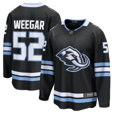 Джерси Utah Mammoth MacKenzie Weegar Fanatics Black Home Breakaway