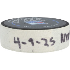 Шайба с игры J.T. Miller New York Rangers Autographed Fanatics Authentic vs. Philadelphia Flyers on April 9, 2025 Шайба с игры J.T. Miller New York Rangers Autographed Fanatics Authentic vs. Philadelphia Flyers on April 9, 2025