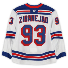 Игровая джерси Mika Zibanejad New York Rangers Autographed Fanatics Authentic #93 White vs. Pittsburgh Penguins on October 9, 2024 Игровая джерси Mika Zibanejad New York Rangers Autographed Fanatics Authentic #93 White vs. Pittsburgh Penguins on October 9, 2024