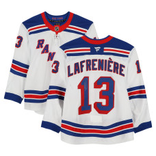 Игровая джерси Alexis Lafreniere New York Rangers Autographed Fanatics Authentic #13 White Set 2 from the 2024-25 NHL Season Игровая джерси Alexis Lafreniere New York Rangers Autographed Fanatics Authentic #13 White Set 2 from the 2024-25 NHL Season