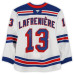 Игровая джерси Alexis Lafreniere New York Rangers Autographed Fanatics Authentic #13 White Set 2 from the 2024-25 NHL Season