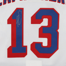 Игровая джерси Alexis Lafreniere New York Rangers Autographed Fanatics Authentic #13 White Set 2 from the 2024-25 NHL Season Игровая джерси Alexis Lafreniere New York Rangers Autographed Fanatics Authentic #13 White Set 2 from the 2024-25 NHL Season