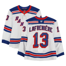 Игровая джерси Alexis Lafreniere New York Rangers Autographed Fanatics Authentic #13 White Set 3 from the 2024-25 NHL Season Игровая джерси Alexis Lafreniere New York Rangers Autographed Fanatics Authentic #13 White Set 3 from the 2024-25 NHL Season