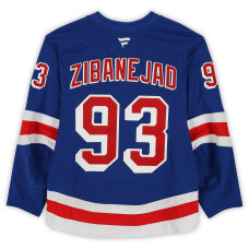 Игровая джерси Mika Zibanejad New York Rangers Autographed Fanatics Authentic #93 Blue Set 2 from the 2024-25 NHL Season Игровая джерси Mika Zibanejad New York Rangers Autographed Fanatics Authentic #93 Blue Set 2 from the 2024-25 NHL Season