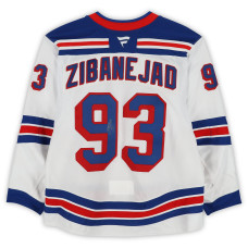 Игровая джерси Mika Zibanejad New York Rangers Autographed Fanatics Authentic #93 White Set 2 from the 2024-25 NHL Season Игровая джерси Mika Zibanejad New York Rangers Autographed Fanatics Authentic #93 White Set 2 from the 2024-25 NHL Season