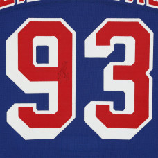 Игровая джерси Mika Zibanejad New York Rangers Autographed Fanatics Authentic #93 Blue Set 3 from the 2024-25 NHL Season Игровая джерси Mika Zibanejad New York Rangers Autographed Fanatics Authentic #93 Blue Set 3 from the 2024-25 NHL Season
