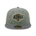 Бейсболка Los Angeles Kings New Era Olive/Black Roll Call 59FIFTY