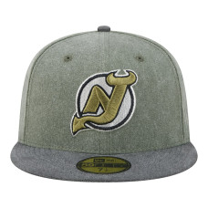 Джерси New Devils New Era Olive/Black Roll Call 59FIFTY Fitted Hat