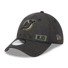 Джерси New Devils New Era Black Stealth Mode Flex 39Thirty Stretch Hat