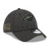 Бейсболка Minnesota Wild New Era Black Stealth Mode Flex 39Thirty Stretch