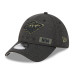 Бейсболка Minnesota Wild New Era Black Stealth Mode Flex 39Thirty Stretch