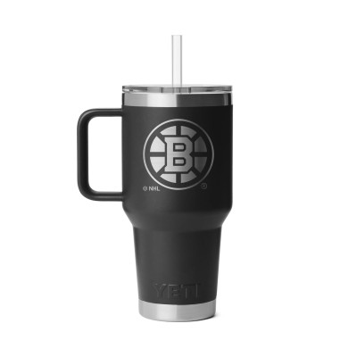 Кружка Boston Bruins YETI 35oz. Rambler 2.0 Straw