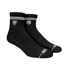 Носки Unisex Pittsburgh Penguins Rock Em Casual Stripe Quarter-Length