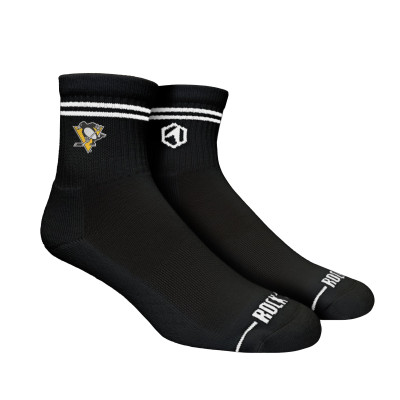 Носки Unisex Pittsburgh Penguins Rock Em Casual Stripe Quarter-Length