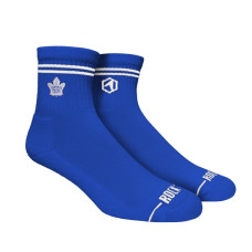 Toronto Maple Leafs Rock Em Unisex Casual Stripe Quarter-Length Socks - Royal