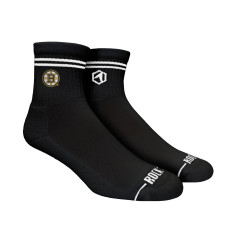 Носки Unisex Boston Bruins Rock Em Casual Stripe Quarter-Length