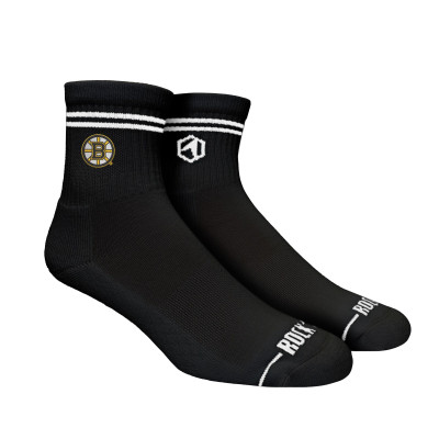 Носки Unisex Boston Bruins Rock Em Casual Stripe Quarter-Length