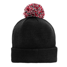 Детская джерси New Devils Outerstuff Black Cuffed Knit Hat with Pom Детская джерси New Devils Outerstuff Black Cuffed Knit Hat with Pom