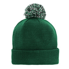 Детская шапка с помпоном Minnesota Wild Outerstuff Green Cuffed Детская шапка с помпоном Minnesota Wild Outerstuff Green Cuffed
