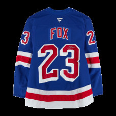 Джерси с автографом Adam Fox New York Rangers Fanatics Authentic Blue Fanatics Authentic Pro Джерси с автографом Adam Fox New York Rangers Fanatics Authentic Blue Fanatics Authentic Pro