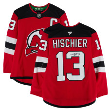 Джерси с автографом Nico Hischier New Devils Fanatics Authentic Red Fanatics Authentic Pro Джерси с автографом Nico Hischier New Devils Fanatics Authentic Red Fanatics Authentic Pro