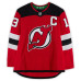 Джерси с автографом Nico Hischier New Devils Fanatics Authentic Red Fanatics Authentic Pro