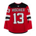 Джерси с автографом Nico Hischier New Devils Fanatics Authentic Red Fanatics Authentic Pro