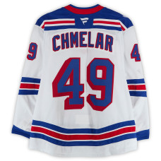 Игровая джерси Jaroslav Chmelař New York Rangers Fanatics Authentic #49 White Set 2 from the 2025-26 NHL Season Игровая джерси Jaroslav Chmelař New York Rangers Fanatics Authentic #49 White Set 2 from the 2025-26 NHL Season