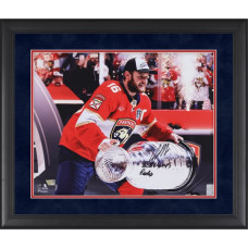 Фото с автографом Aleksander Barkov Florida Panthers Fanatics Authentic Framed 16" x 20" 2025 Stanley Cup Champions Raising Cup with Multiple Inscriptions - Suede Mat Upgrade - Limited Edition of 50 Фото с автографом Aleksander Barkov Florida Panthers Fanatics Authentic Framed 16" x 20" 2025 Stanley Cup Champions Raising Cup with Multiple Inscriptions - Suede Mat Upgrade - Limited Edition of 50