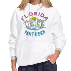 Женская толстовка Florida Panthers Starter White Tonal Beach Женская толстовка Florida Panthers Starter White Tonal Beach