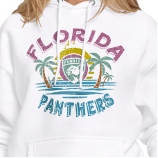 Женская толстовка Florida Panthers Starter White Tonal Beach Женская толстовка Florida Panthers Starter White Tonal Beach