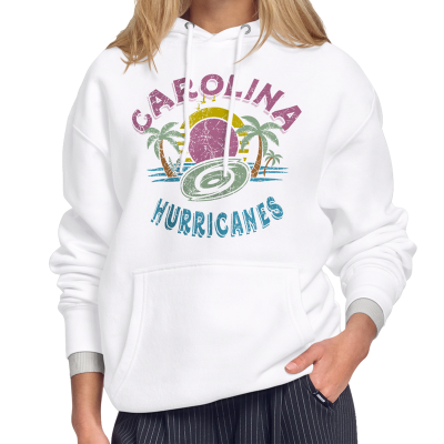 Женская Толстовка Carolina Hurricanes Starter White Tonal Beach