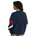 Женская свитшот Florida Panthers Starter Navy Grand Slam Sleeve Color Block