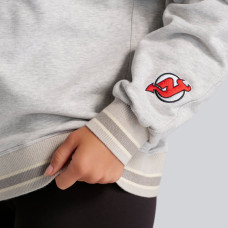 Женская свитшот New Jersey Devils lululemon Heathered Core Ultra Light Grey Perfectly Oversized Hip-Length Ringer Женская свитшот New Jersey Devils lululemon Heathered Core Ultra Light Grey Perfectly Oversized Hip-Length Ringer