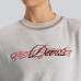 Женская свитшот New Jersey Devils lululemon Heathered Core Ultra Light Grey Perfectly Oversized Hip-Length Ringer