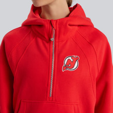 Женская толстовка New Jersey Devils lululemon True Red Scuba Oversized Half-Zip Женская толстовка New Jersey Devils lululemon True Red Scuba Oversized Half-Zip