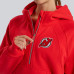 Женская толстовка New Jersey Devils lululemon True Red Scuba Oversized Half-Zip