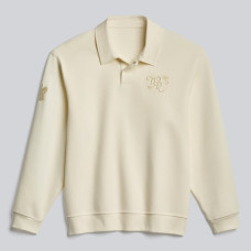 Поло Toronto Maple Leafs lululemon Smooth Double-Knit Long-Sleeve - Coconut Ivory