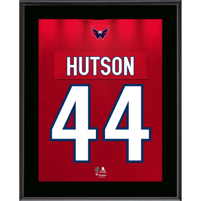 Плакетка Cole Hutson Washington Capitals Fanatics Authentic 10.5 x 13 Jersey Number Sublimated