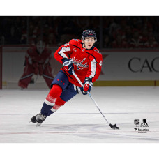 Фото Cole Hutson Washington Capitals Unsigned Fanatics Authentic NHL Debut Spotlight Фото Cole Hutson Washington Capitals Unsigned Fanatics Authentic NHL Debut Spotlight