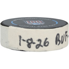 Шайба с игры Jason Zucker Buffalo Sabres Fanatics Authentic vs. New York Rangers on January 8, 2026