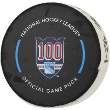 Шайба с игры Elias Lindholm Boston Bruins Fanatics Authentic vs. New York Rangers on January 26, 2026 - Second of Two Goals Scored